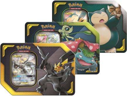 Pokemon Tag Team Tins (Set of 3)
