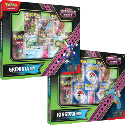 Pokemon Scarlet & Violet 6.5 Shrouded Fable Kingdra/Greninja ex Spe