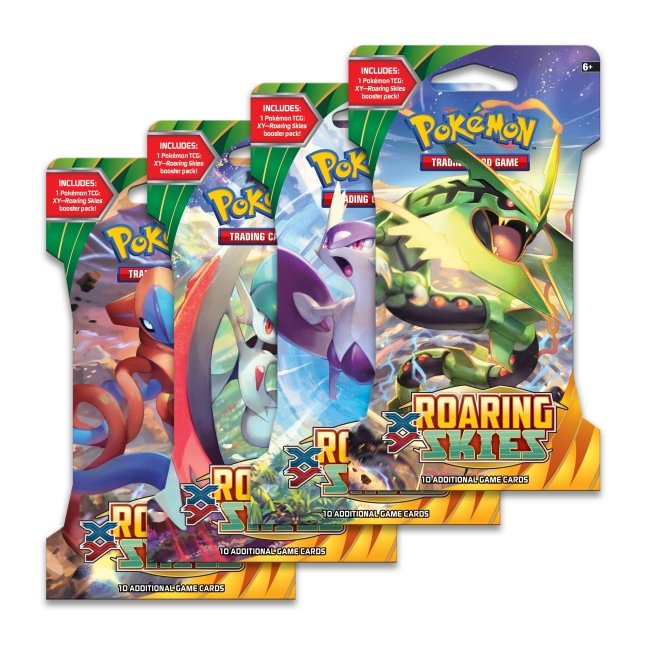 XY Roaring Skies Sleeved Booster Pack