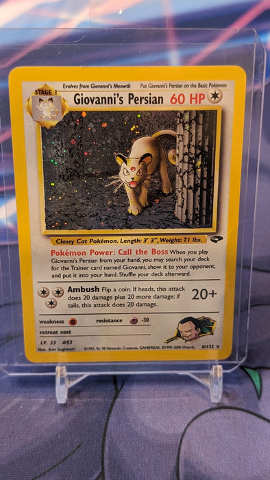 Giovanni's Persian Gym Challenge Holo LP