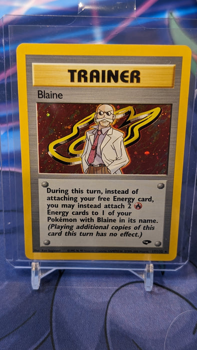 Blaine Gym Challenge Holo MP