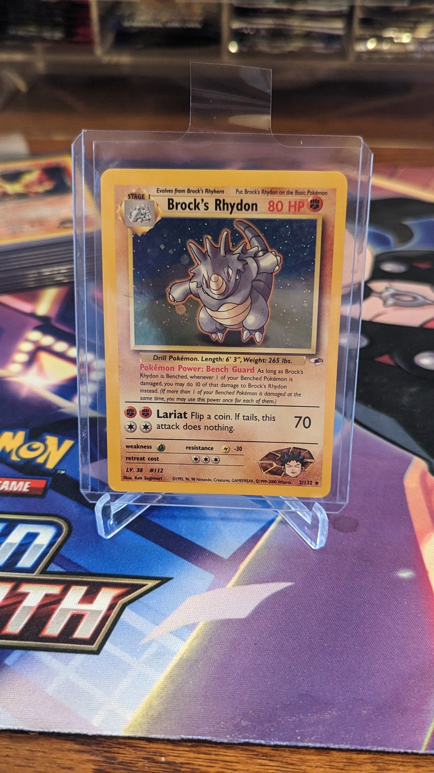 Brock's Rhydon Holo