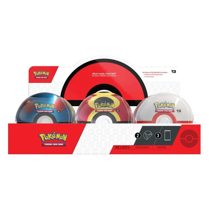Pokemon Poke Ball Tin Display (Q4 2025)