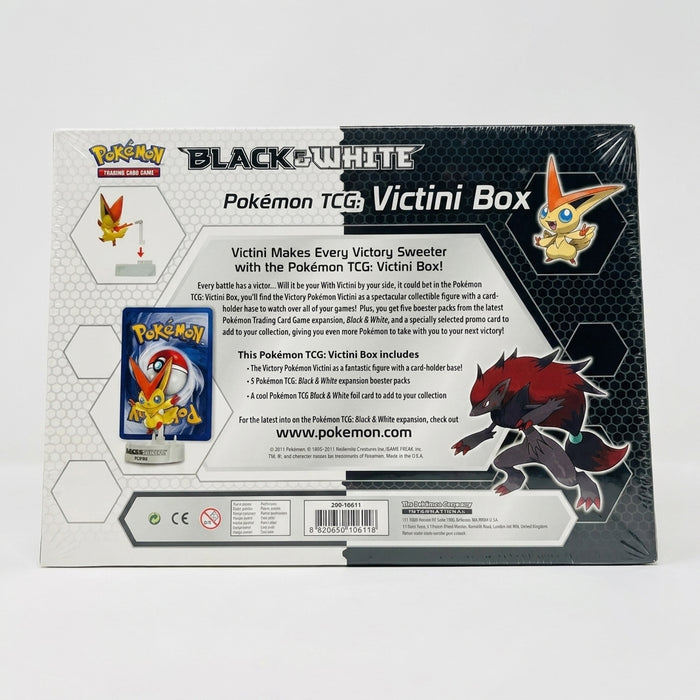 2011 Pokemon Black & White Base Set Victini Figure Collection Box