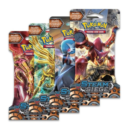 pokemon xy steam siege booster box XY Steam Siege Booster Pack — ThePokeNest