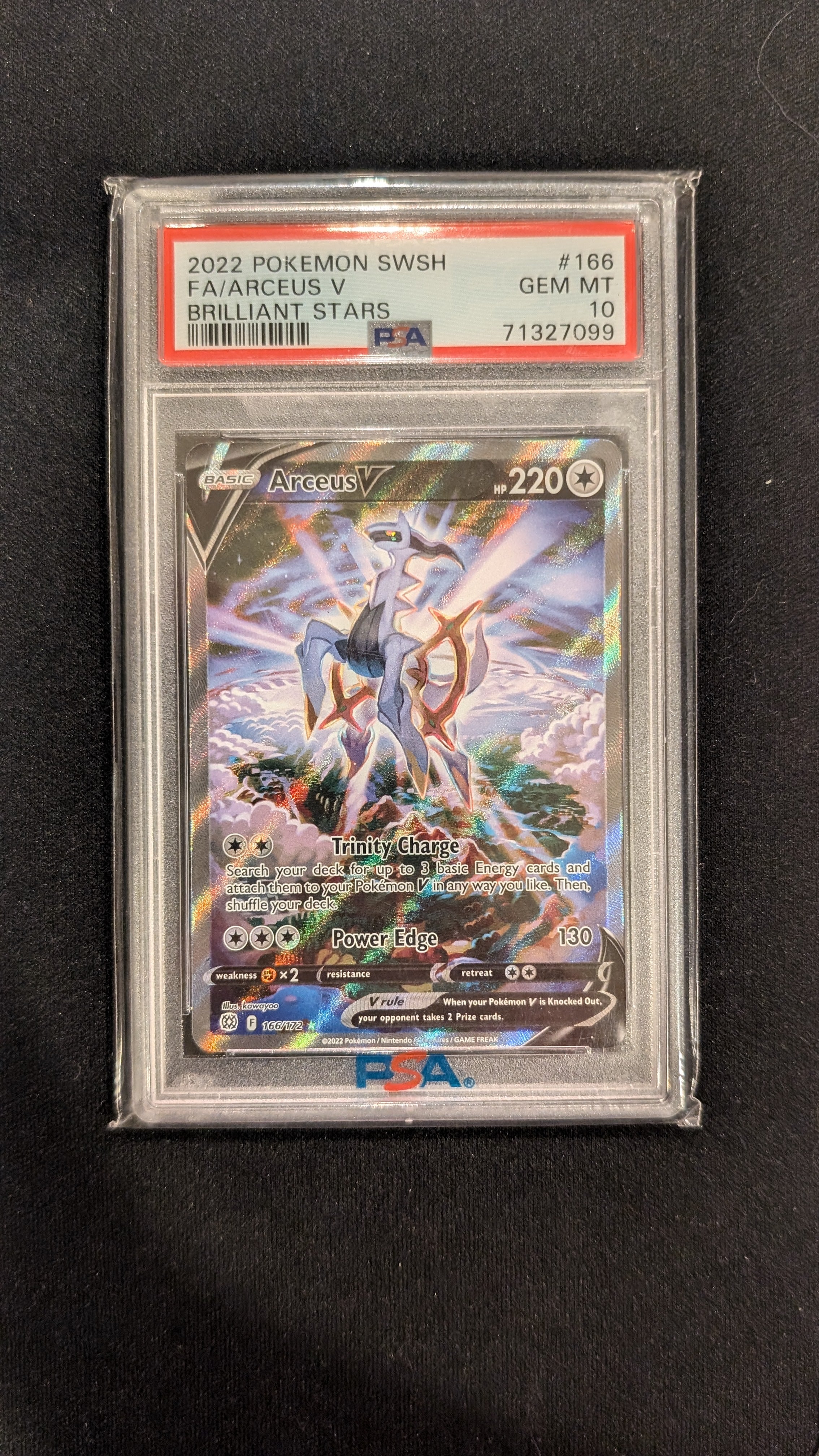 Pokémon Arceus V Alt Art PSA cheapest 10