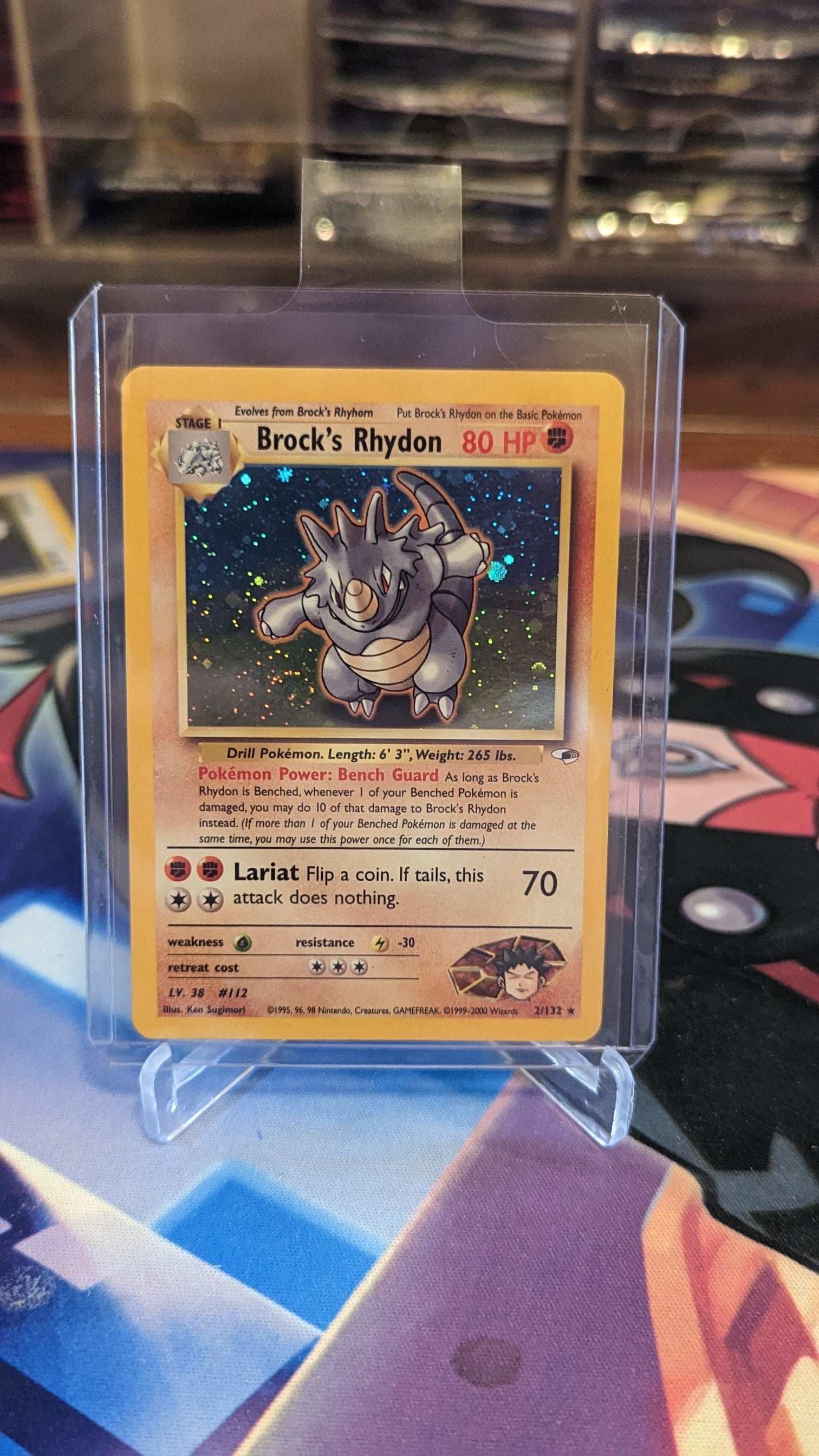 Brock's Rhydon Holo