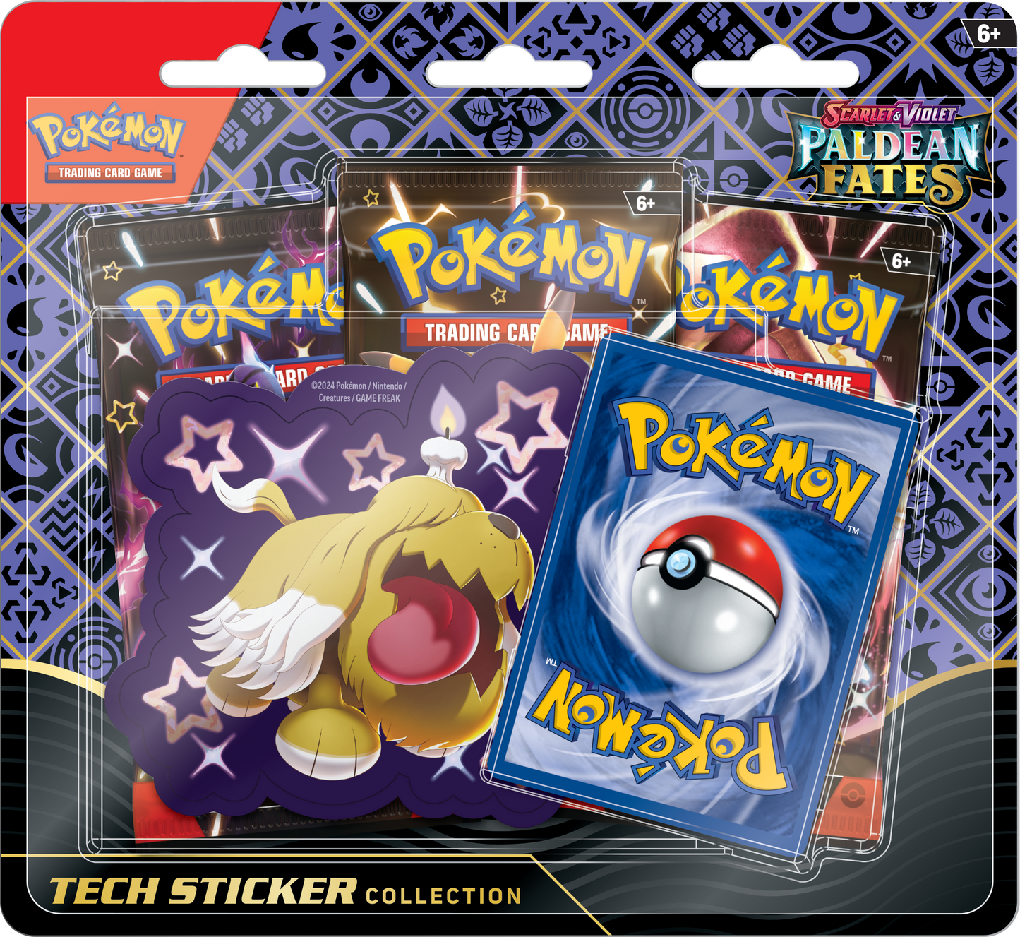 Pokemon Paldean Fates Tech Sticker Collection Preorder