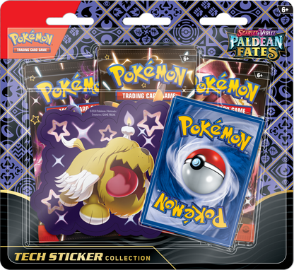 Pokemon Paldean Fates Tech Sticker Collection Preorder