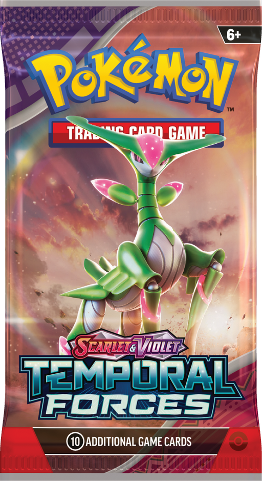 temporal forces booster box pre order Pokemon Violet Temporal Forces expansion Each booster pack contains 10 cards and 1 Basic Energy Temporal Forces Is Showing Early