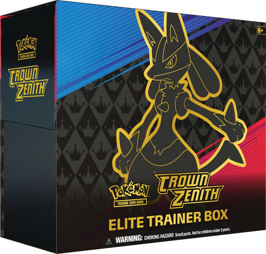 Pokemon Crown Zenith Elite Trainer Box Rip & Ship