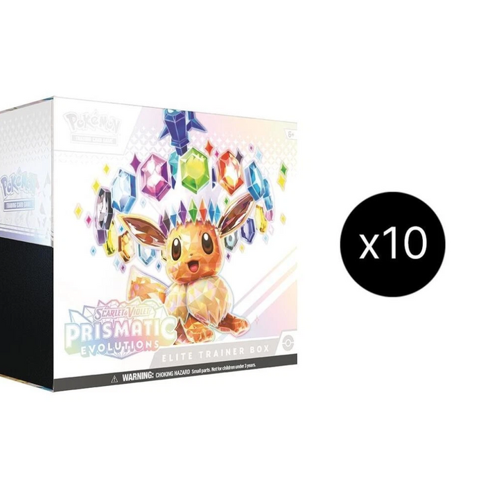 Pokemon Prismatic Evolutions Elite Trainer Box