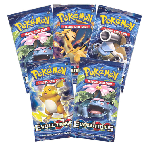 pokemon evolutions card pack Evolutions Booster Pack (Random Artwork) — ThePokeNest