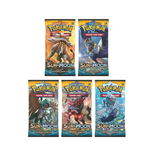 Sun & Moon Base Set Booster Pack (Artwork Selected Randomly) ThePokeNest Sun & Moon Base Set Booster Pack (Artwork Selected Randomly) ThePokeNest